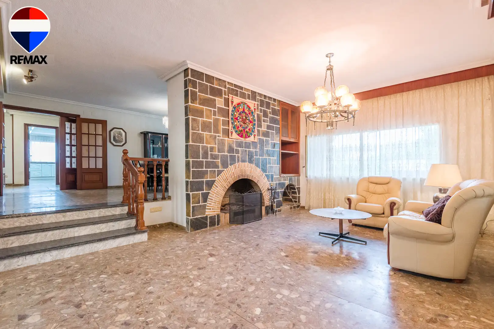 Sala d'estar de Casa o xalet en venda en Sant Joan d'Alacant amb Aire condicionat, Jardí privat i Terrassa
