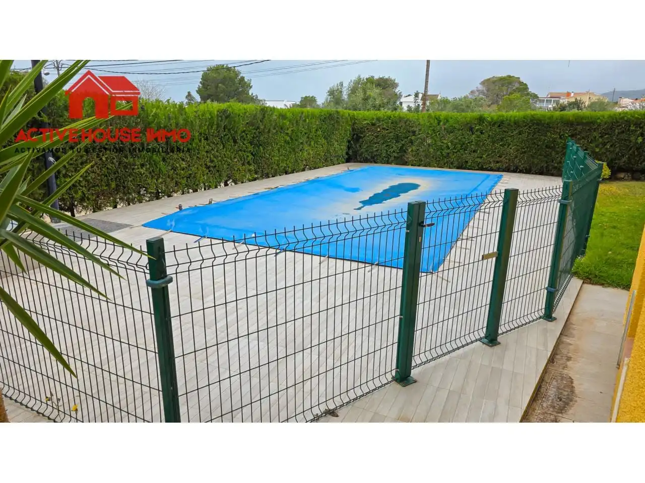 Swimming pool of Flat for sale in Alcanar  with Air Conditioner, Heating and Private garden