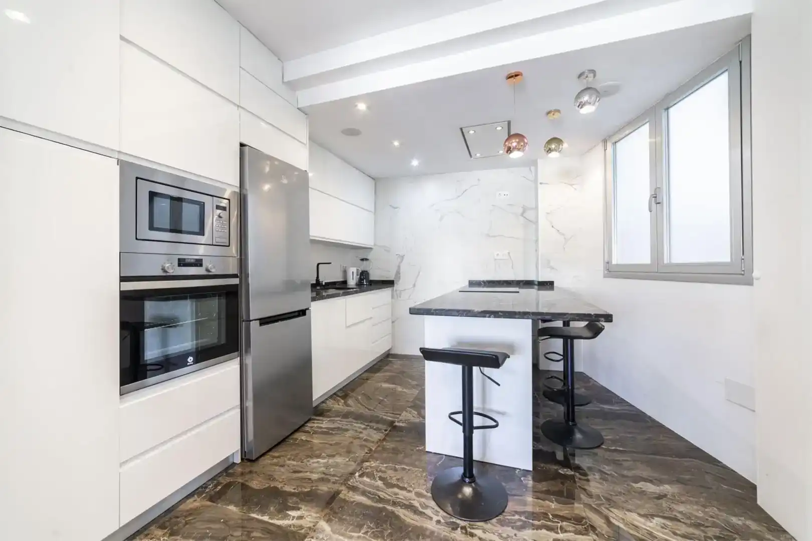 Küche von Wohnung zur Miete in Centro