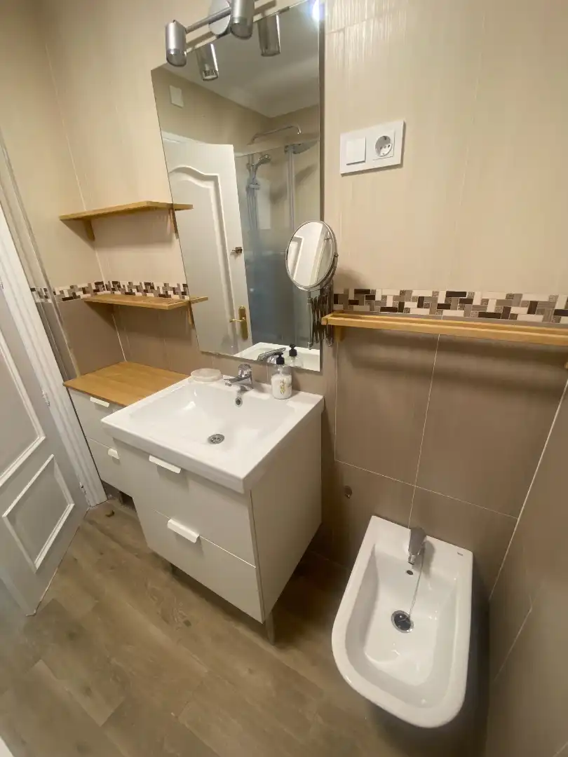 Bathroom of Flat for rent in Málaga  with Terrace, Furnished and Washing machine