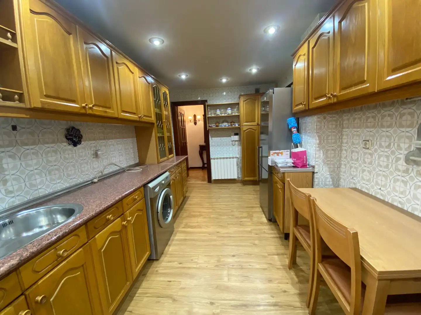 Cocina de Piso de alquiler en Ciudad Real con Aire acondicionado, Calefacción y Parquet