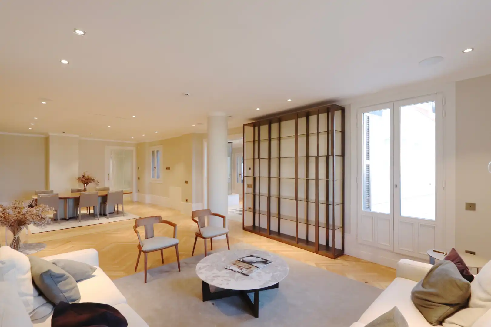 Sala de estar de Ático en venta en Madrid con Aire acondicionado, Calefacción y Jardín privado