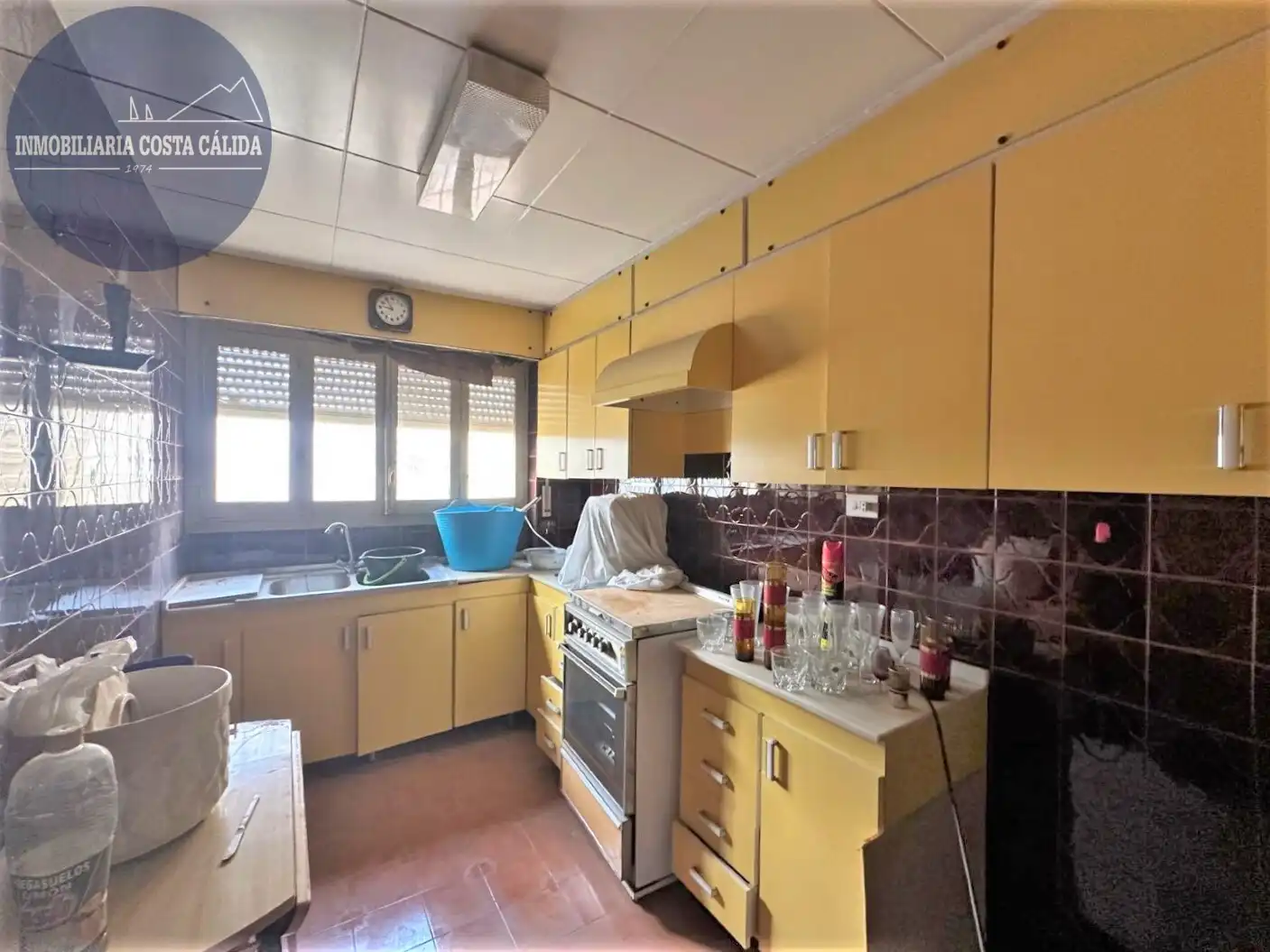Küche von Haus oder Chalet zum Verkauf in Águilas mit Terrasse, Abstellraum und Möbliert