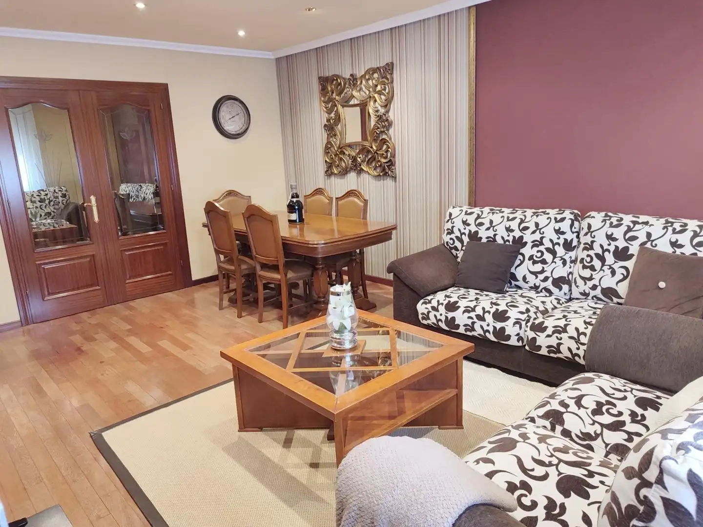 Sala de estar de Casa o chalet en venta en Oviedo  con Calefacción