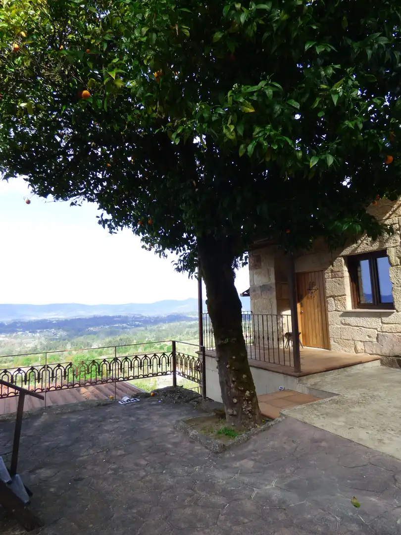 Garten von Haus oder Chalet zum Verkauf in As Neves   mit Privatgarten, Terrasse und Ofen