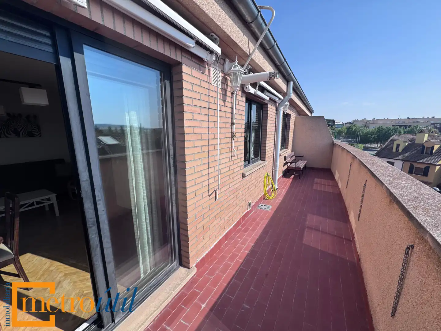 Terrasse von Dachboden zum Verkauf in Salamanca mit Klimaanlage, Heizung und Parkett