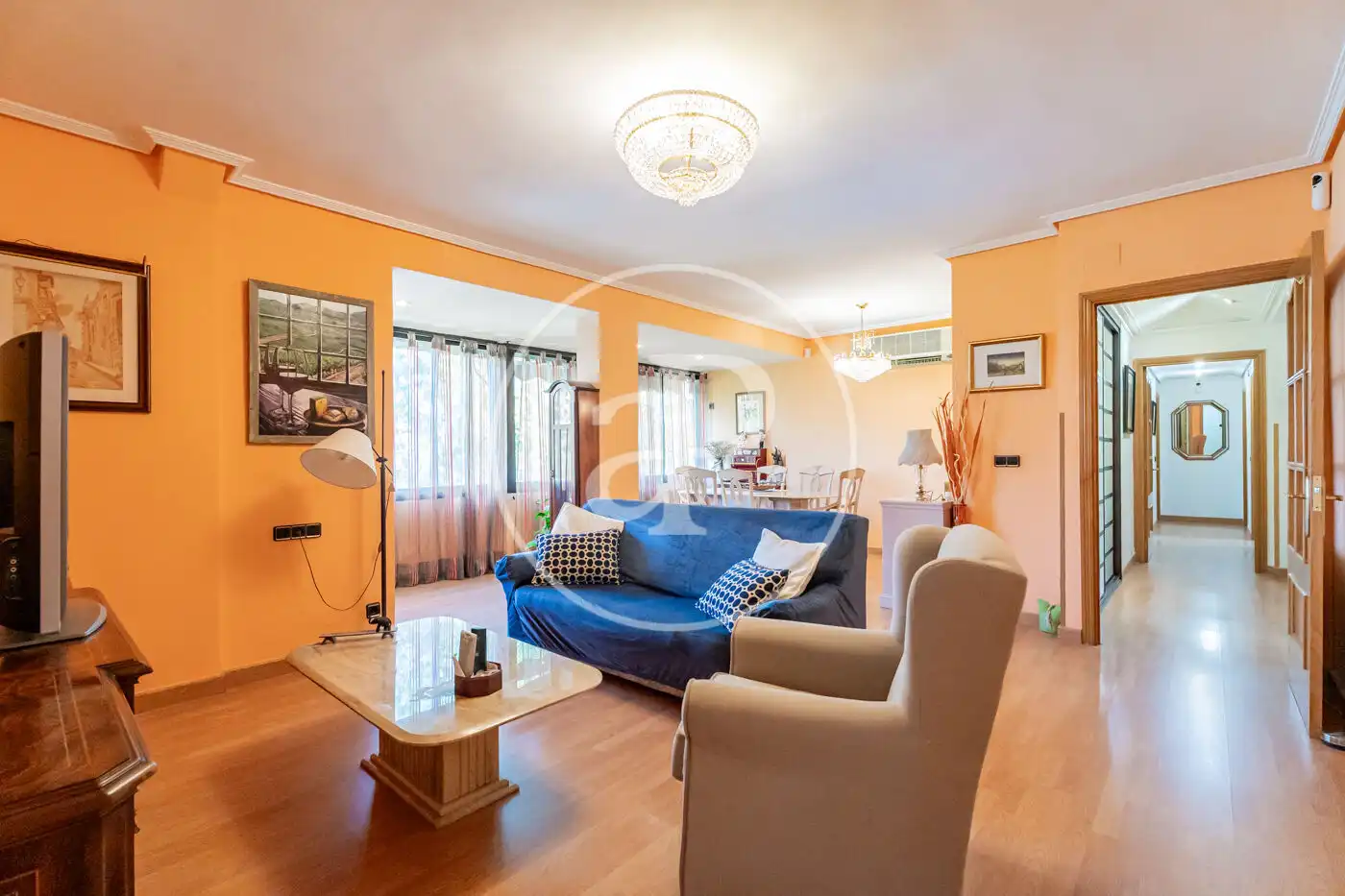 Sala de estar de Piso en venta en Madrid con Aire acondicionado, Calefacción y Terraza