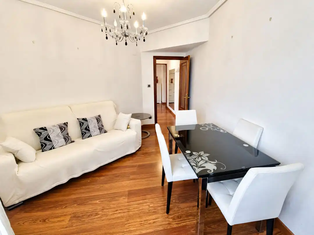 Living room of Flat for sale in Portugalete  with Heating and Balcony