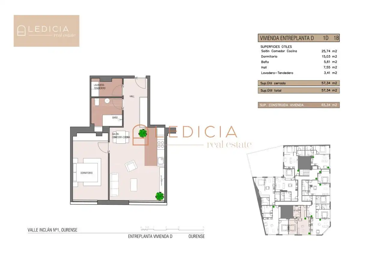 Appartement avec ascenseur à vendre à Valle Inclán 1, imagen 25