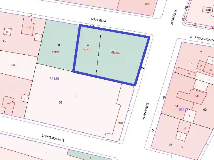 Wohnbaugrundstück zum Verkauf in Calle Ciclista Julián Hernández Zaragoza 14, imagen 2