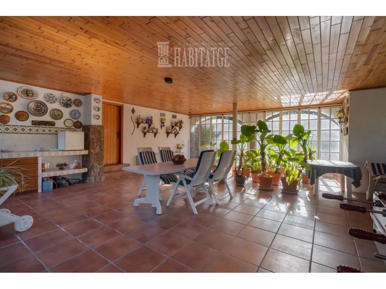 Jardín de Casa o chalet en venta en Aiguafreda con Aire acondicionado, Calefacción y Jardín privado