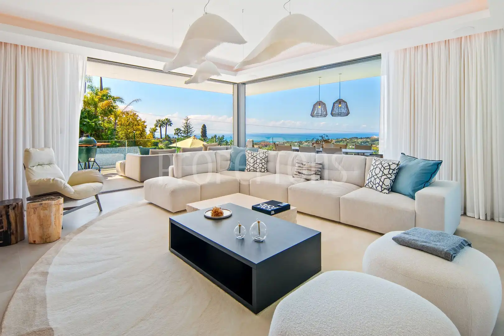 Sala de estar de Casa o chalet en venta en Marbella