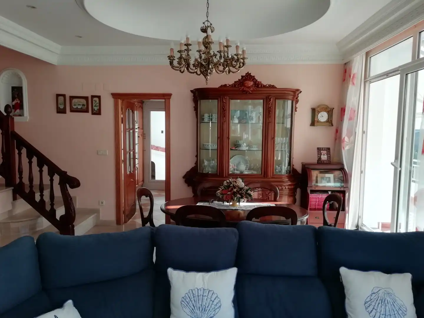 Sala de estar de Casa o chalet en venta en Cullera con Aire acondicionado, Calefacción y Terraza