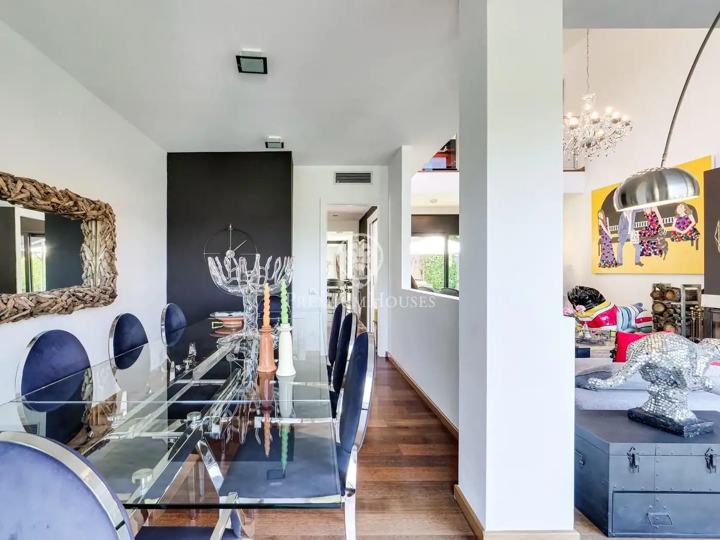 Comedor de Casa o chalet en venta en Barcelona con Aire acondicionado, Jardín privado y Terraza