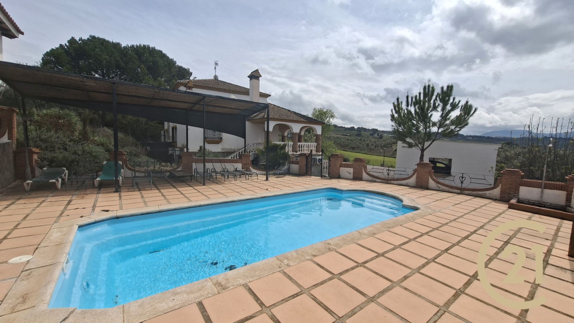 Jardín de Casa o chalet en venta en Arriate con Aire acondicionado, Jardín privado y Terraza