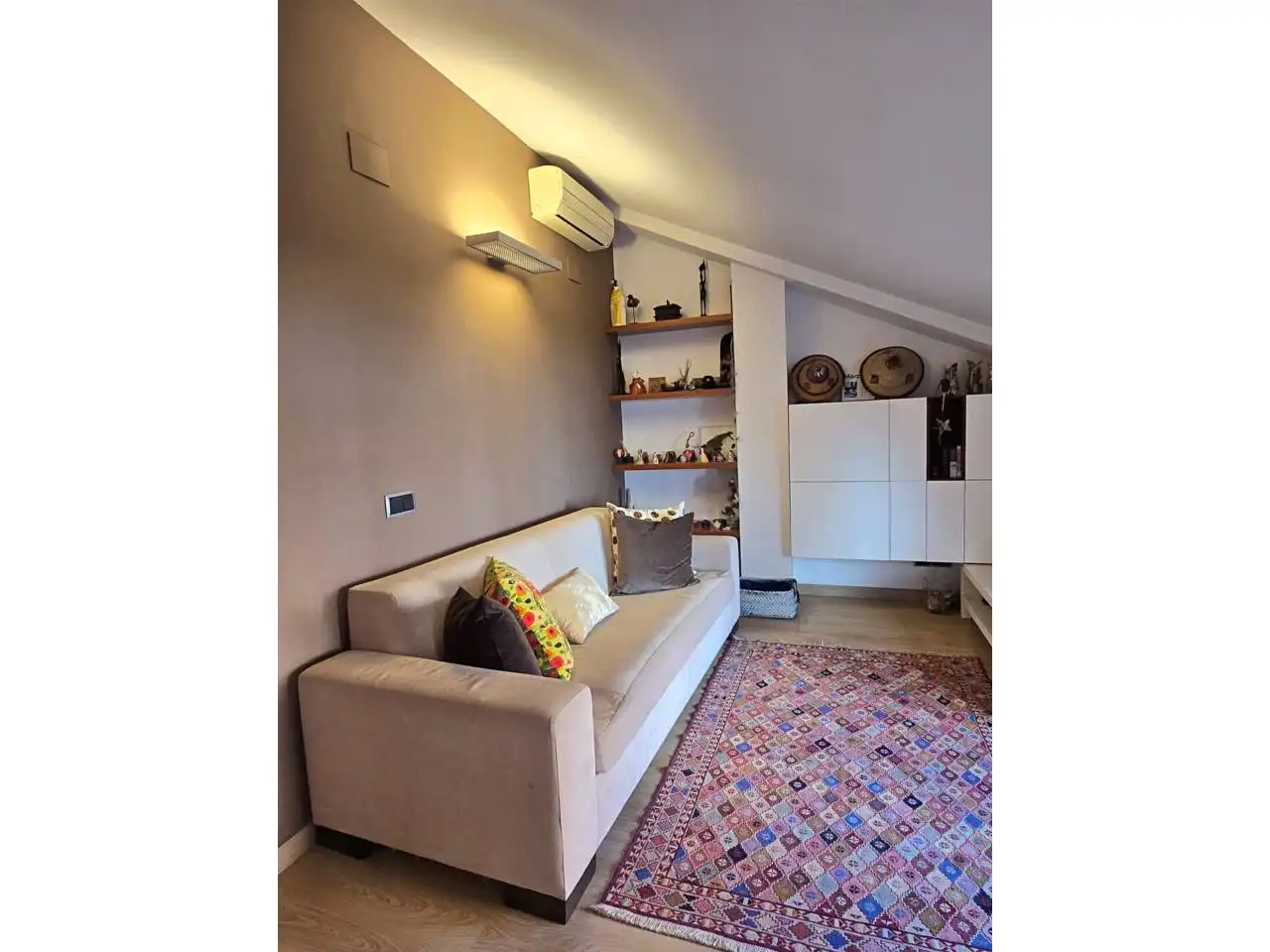 Wohnzimmer von Dachboden zum Verkauf in Valencia mit Klimaanlage, Heizung und Terrasse