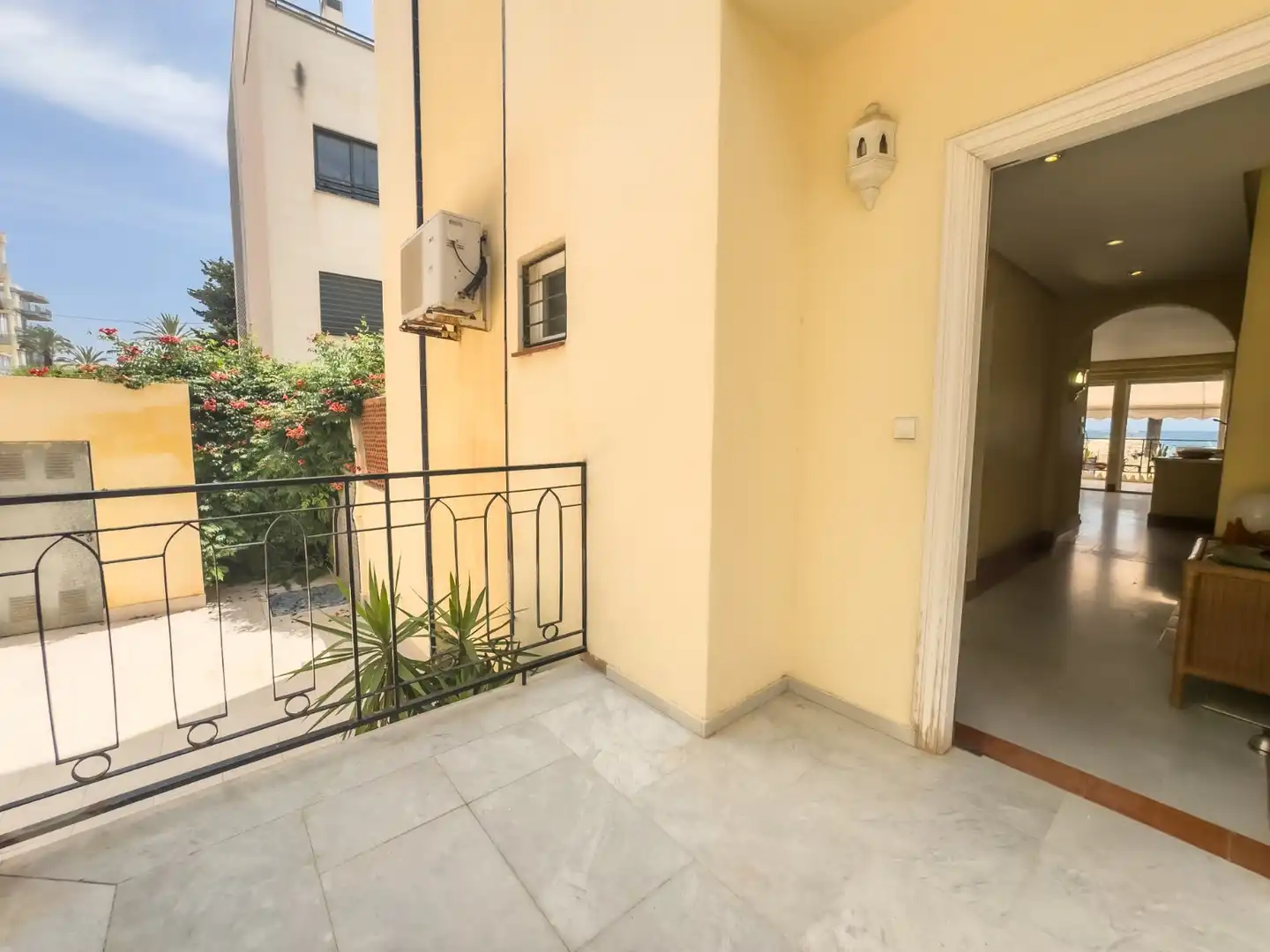 Balcony of Duplexes for rent in Santa Pola  with Air Conditioner, Private garden and Terrace