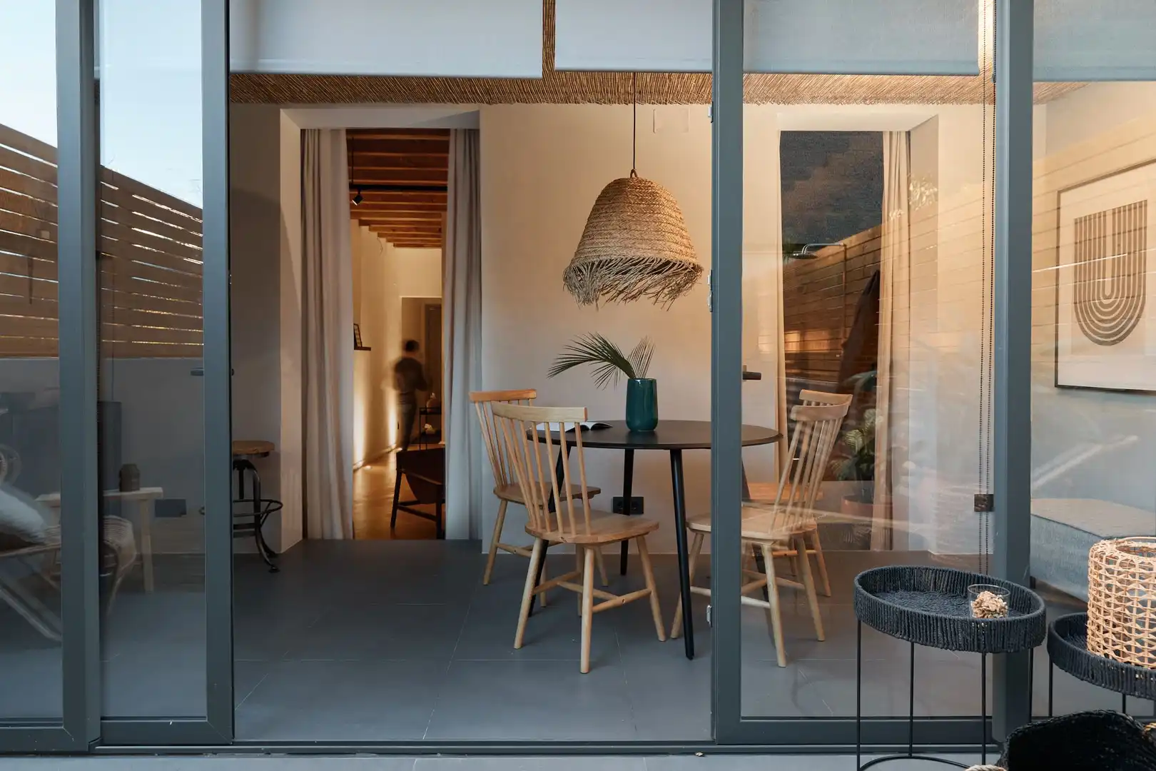 Menjador de Apartament de lloguer en Barcelona amb Aire condicionat, Calefacció i Terrassa