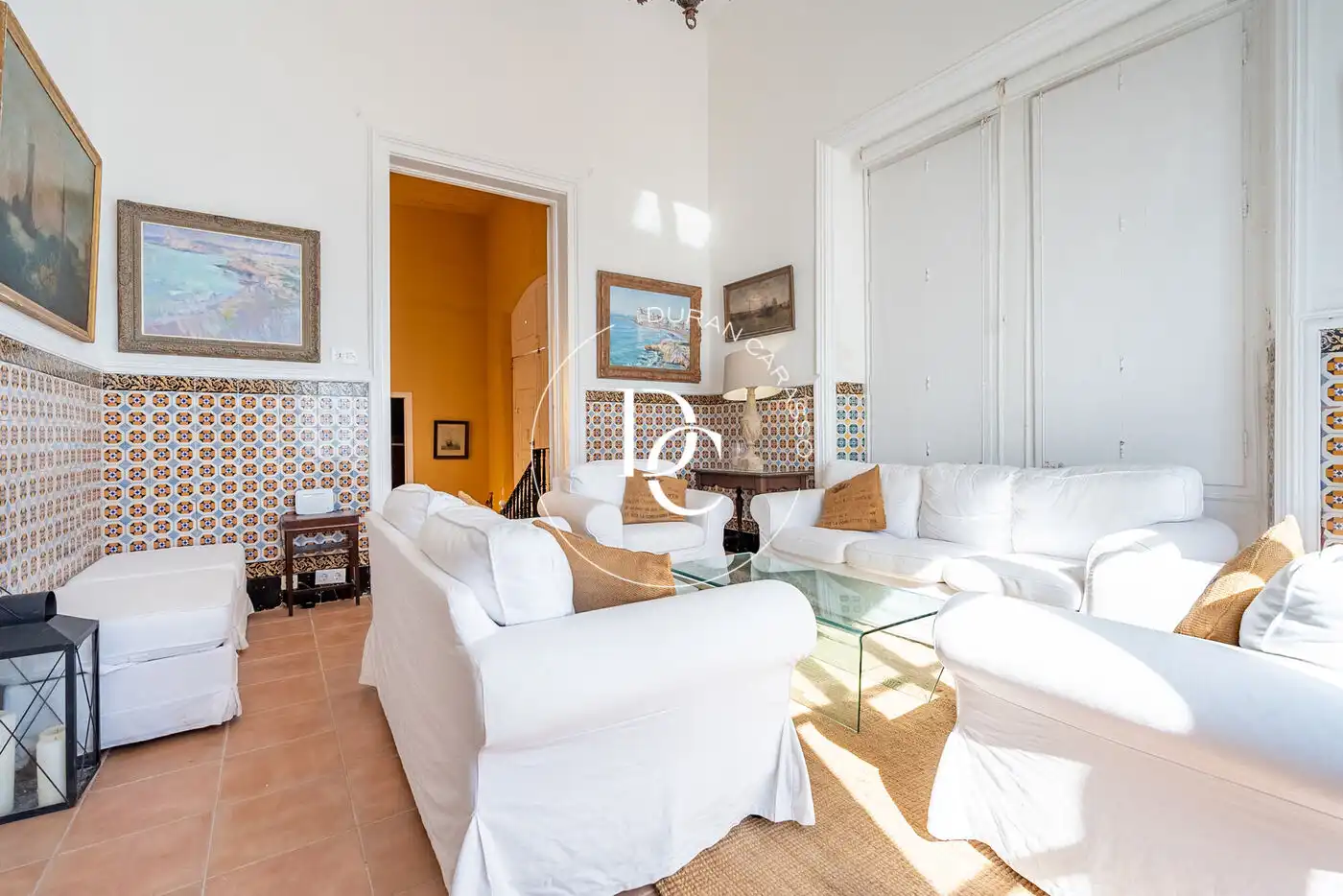 Sala de estar de Casa o chalet en venta en Sitges con Calefacción, Terraza y Balcón
