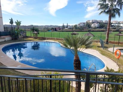 Swimming pool of Apartment for sale in Mijas  with Air Conditioner, Terrace and Balcony