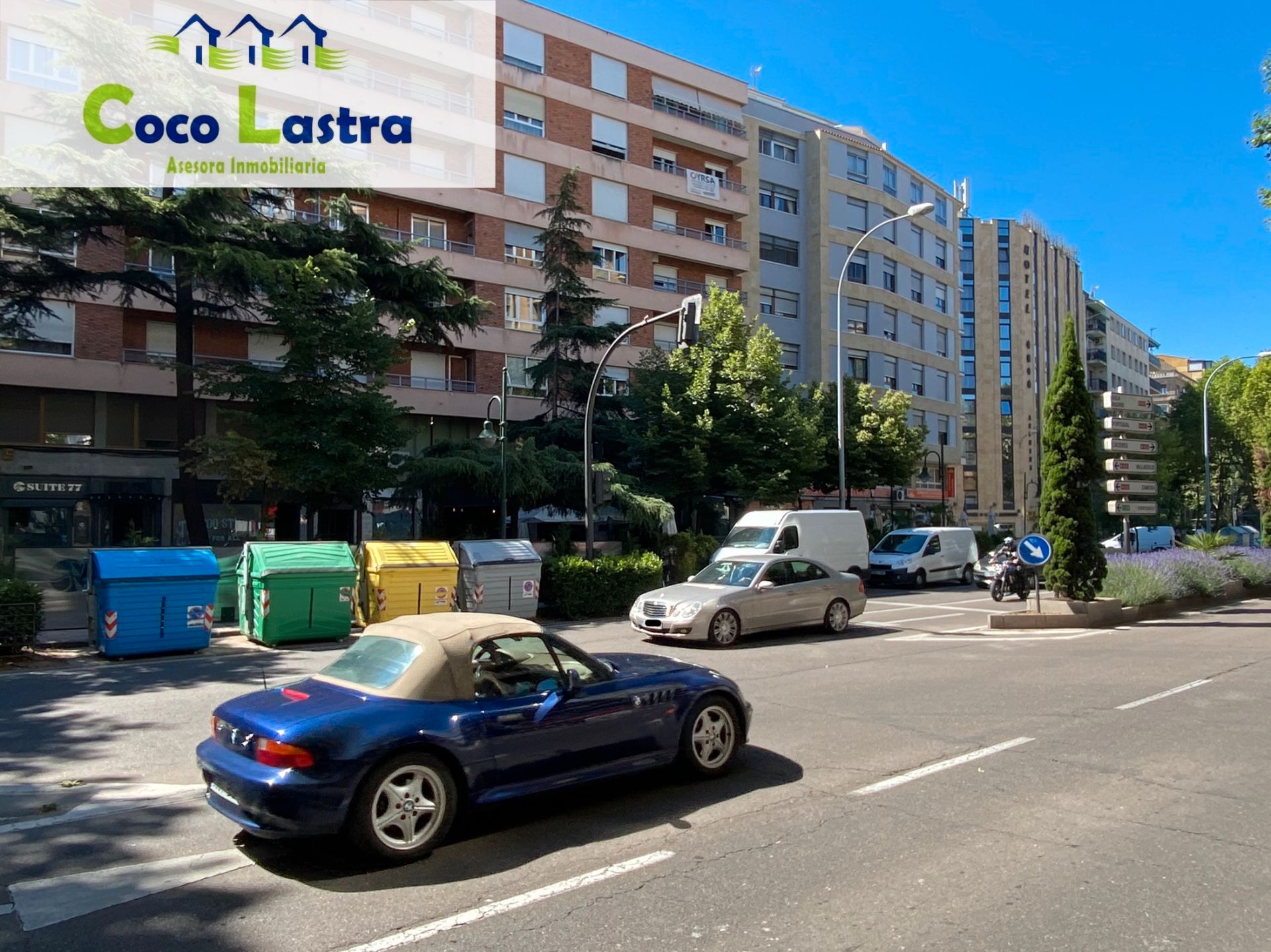 Außenansicht von Wohnungen miete in Salamanca Capital mit Heizung, Möbliert und Ofen