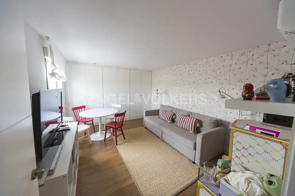 Living room of Attic for sale in Madrid  with Air Conditioner, Heating and Terrace