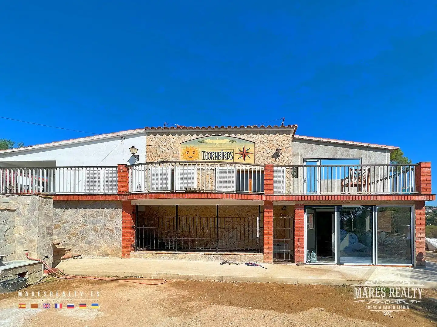 Vista exterior de Casa o chalet en venta en Blanes con Terraza