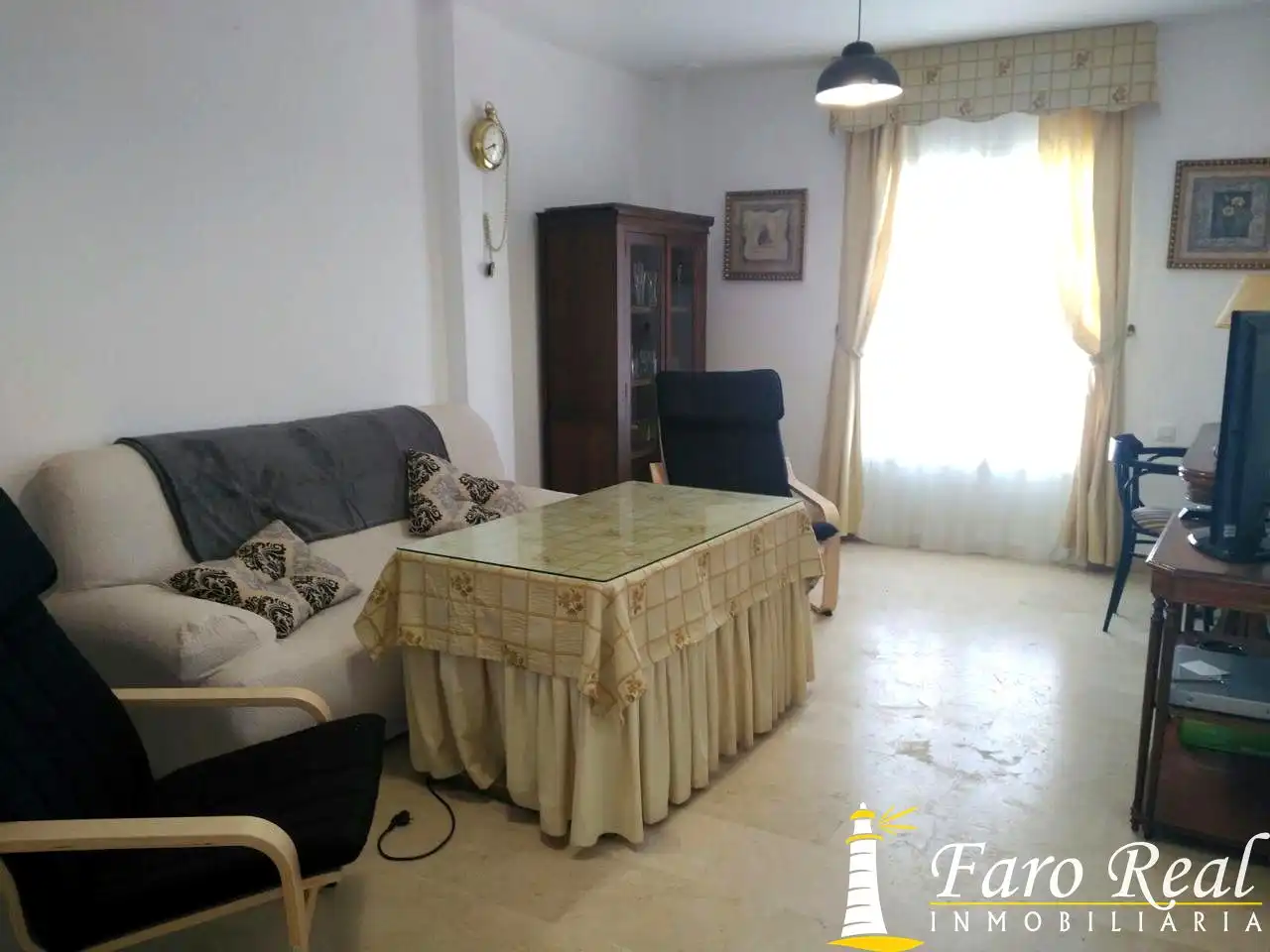 Living room of Detached homes for rent in Sanlúcar de Barrameda  with Air Conditioner, Private garden and Swimming Pool