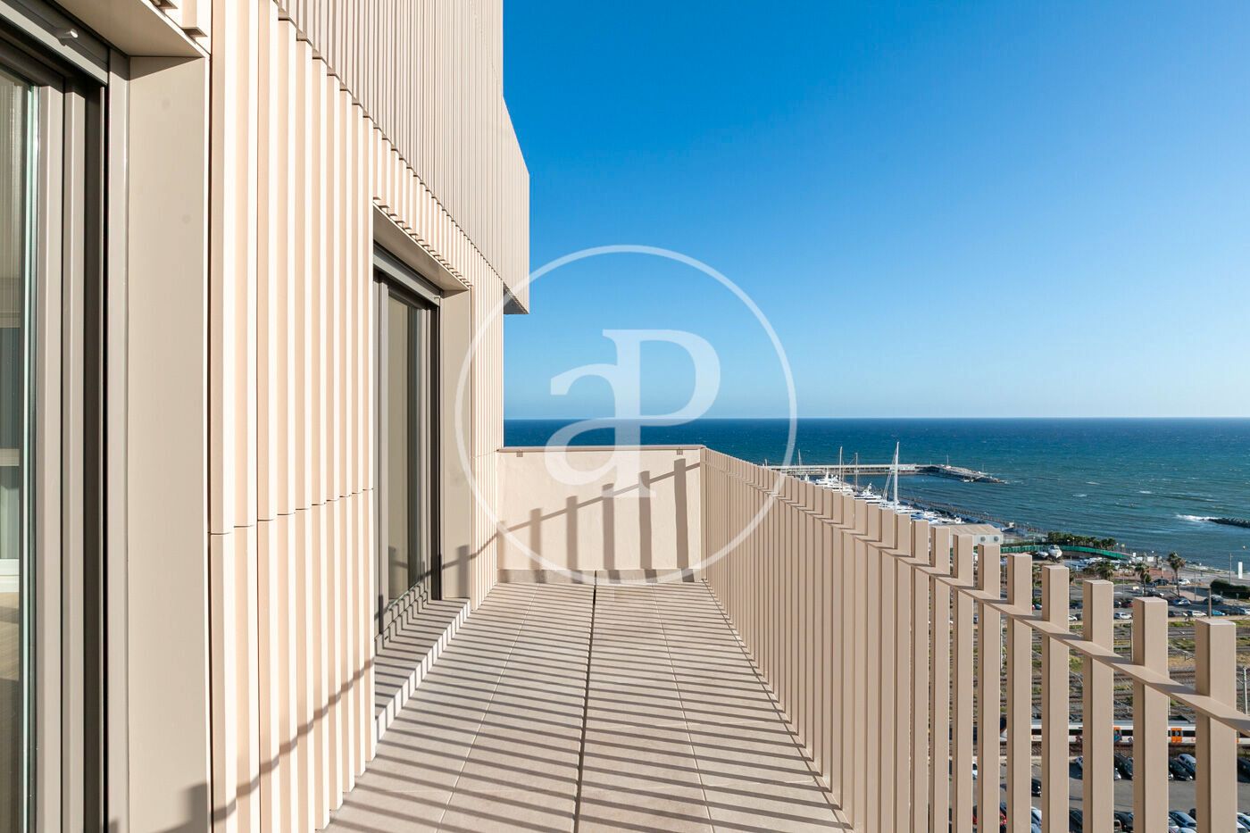 Terrace of Flat to rent in Mataró  with Air Conditioner, Heating and Terrace