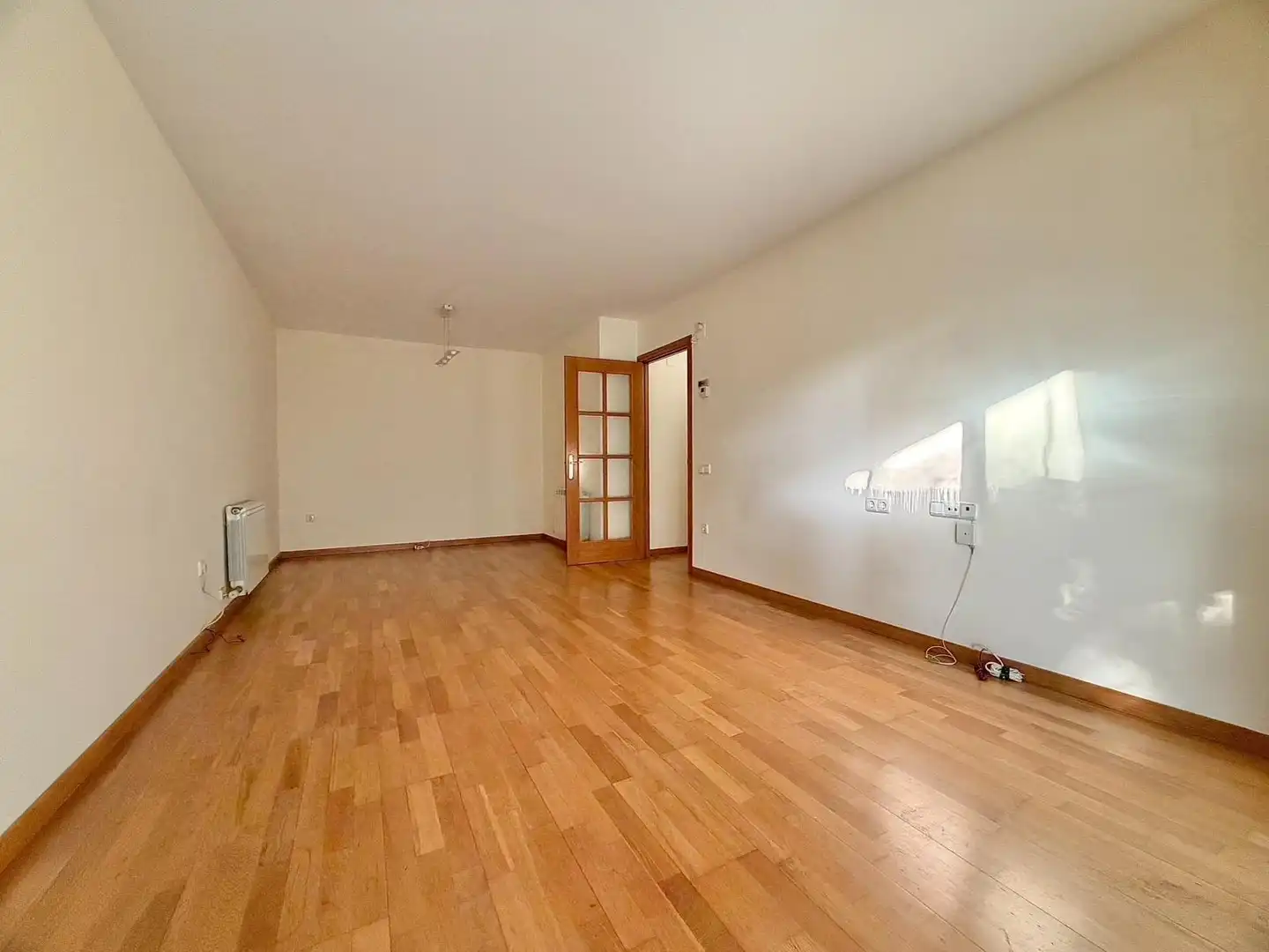 Sala de estar de Piso de alquiler en Terrassa con Calefacción, Parquet y Balcón