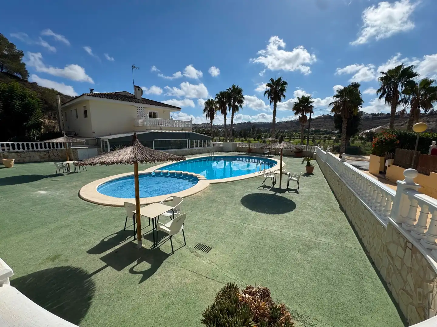 Swimming pool of Detached homes for sale in Rojales  with Air Conditioner, Terrace and Furnished