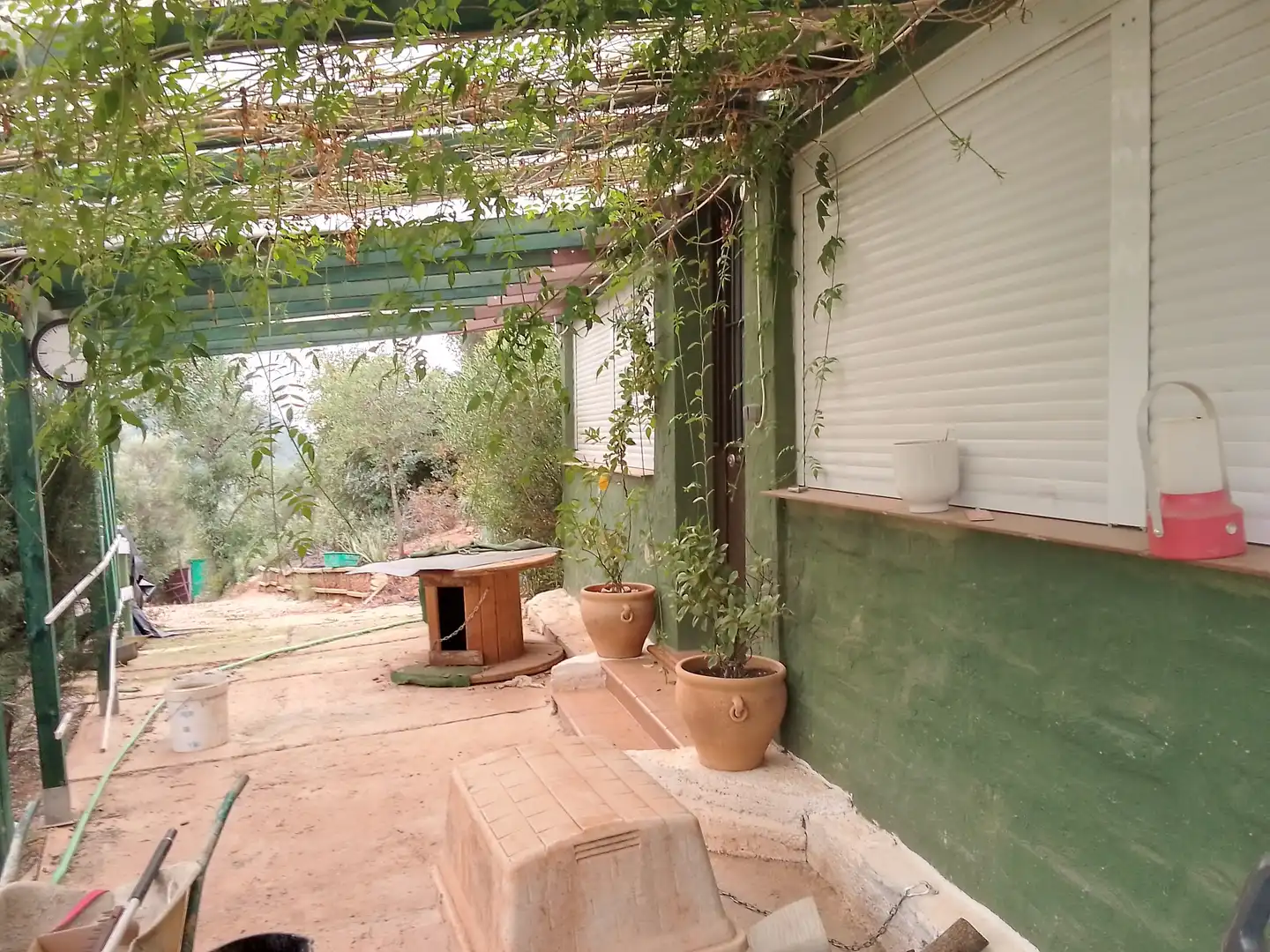 Terraza de Finca rústica en venta en El Bosque con Calefacción, Jardín privado y Terraza