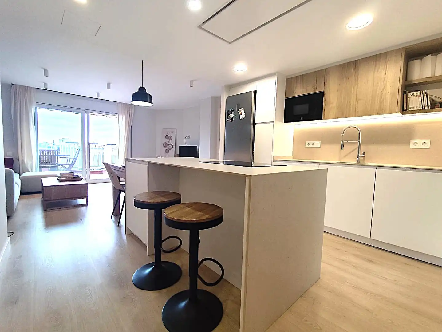 Kitchen of Attic for sale in Terrassa  with Air Conditioner, Heating and Parquet flooring