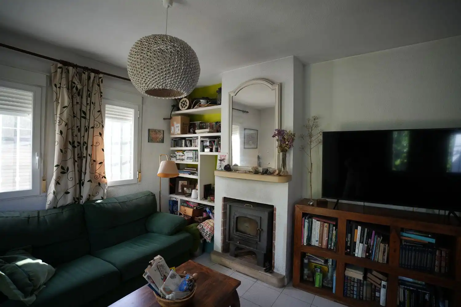 Living room of Houses for sale in Almería  with Air Conditioner, Private garden and Terrace