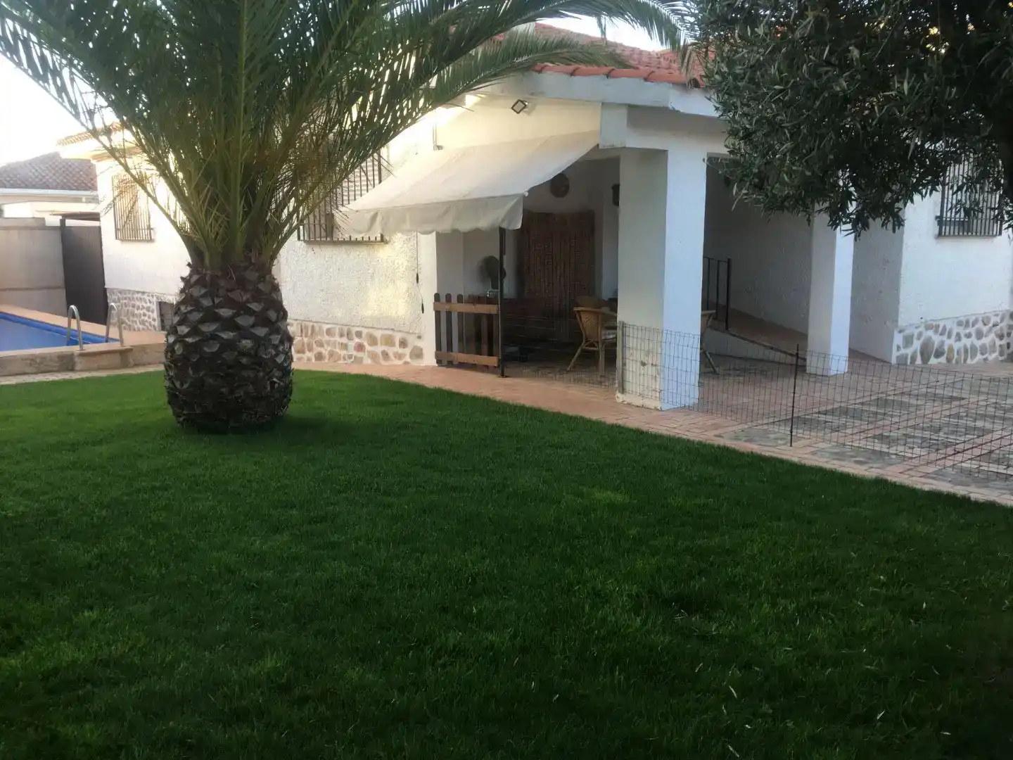 Garten von Wohnung zum Verkauf in Cobisa mit Klimaanlage, Privatgarten und Parkett