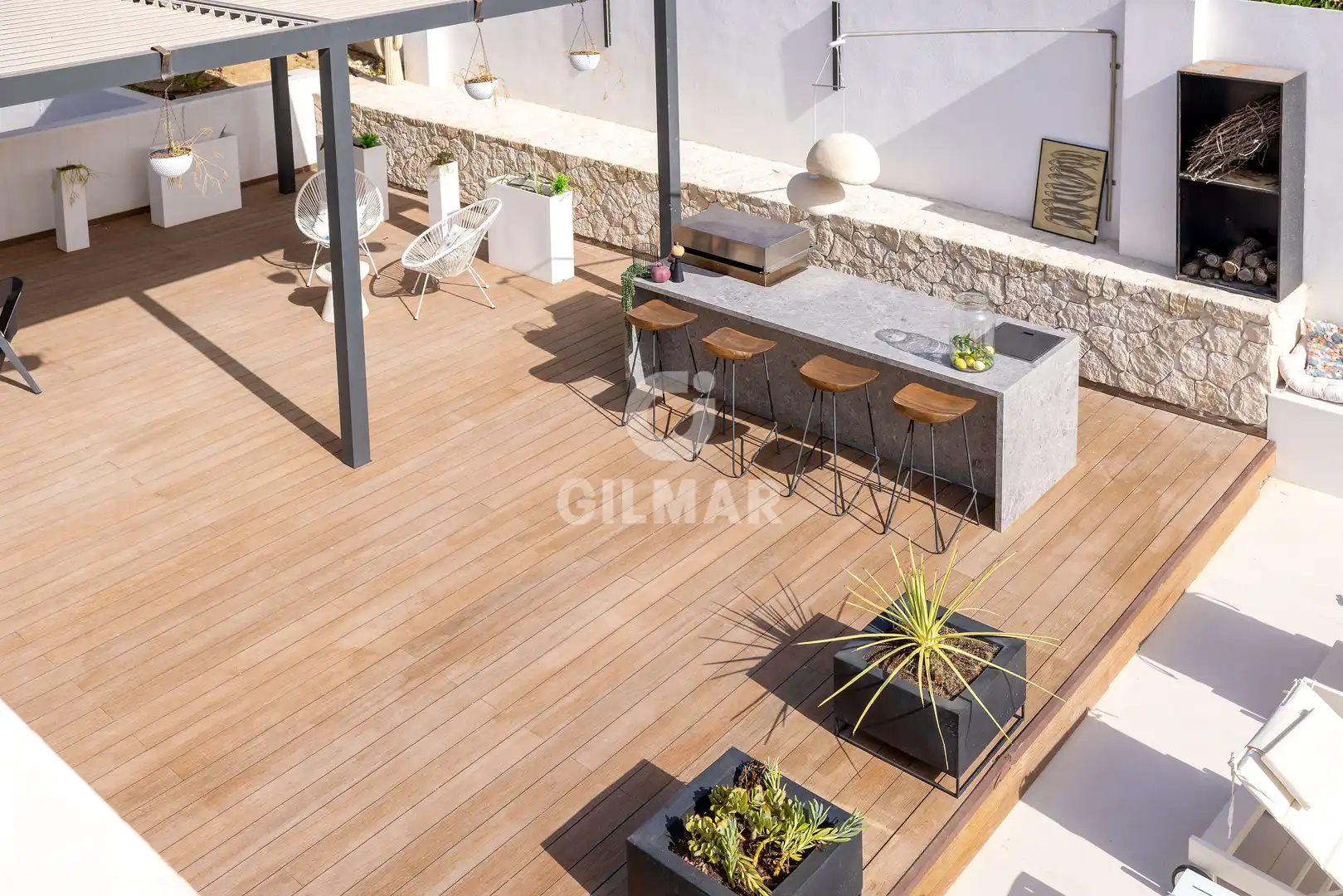 Terrassa de Casa o xalet en venda en Marbella amb Calefacció, Jardí privat i Piscina