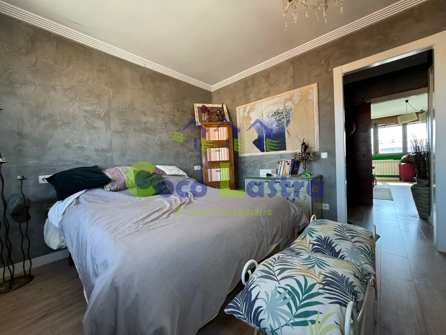 Schlafzimmer von Maisonette zum Verkauf in Salamanca mit Heizung, Terrasse und Ofen