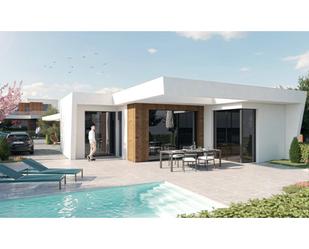 Vista exterior de Casa o xalet en venda en  Murcia Capital amb Aire condicionat, Terrassa i Piscina