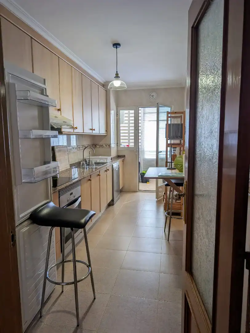 Cocina de Piso de alquiler en San Vicente del Raspeig / Sant Vicent del Raspeig con Aire acondicionado, Calefacción y Terraza