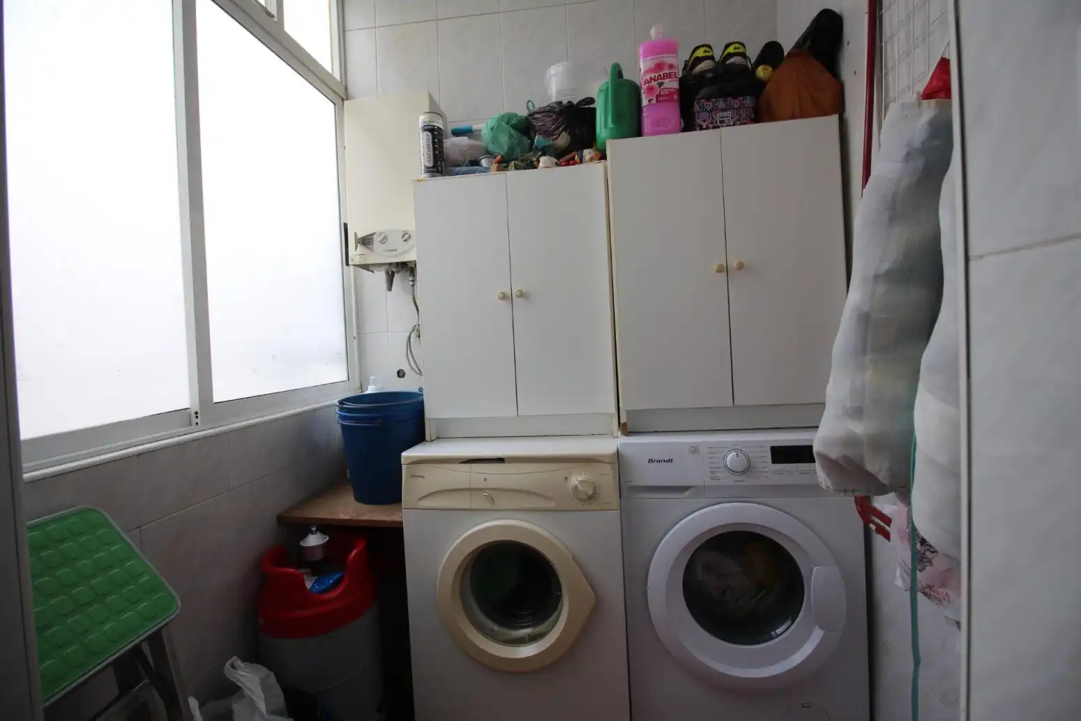 Küche von Wohnung zum Verkauf in Montijo mit Klimaanlage, Heizung und Parkett