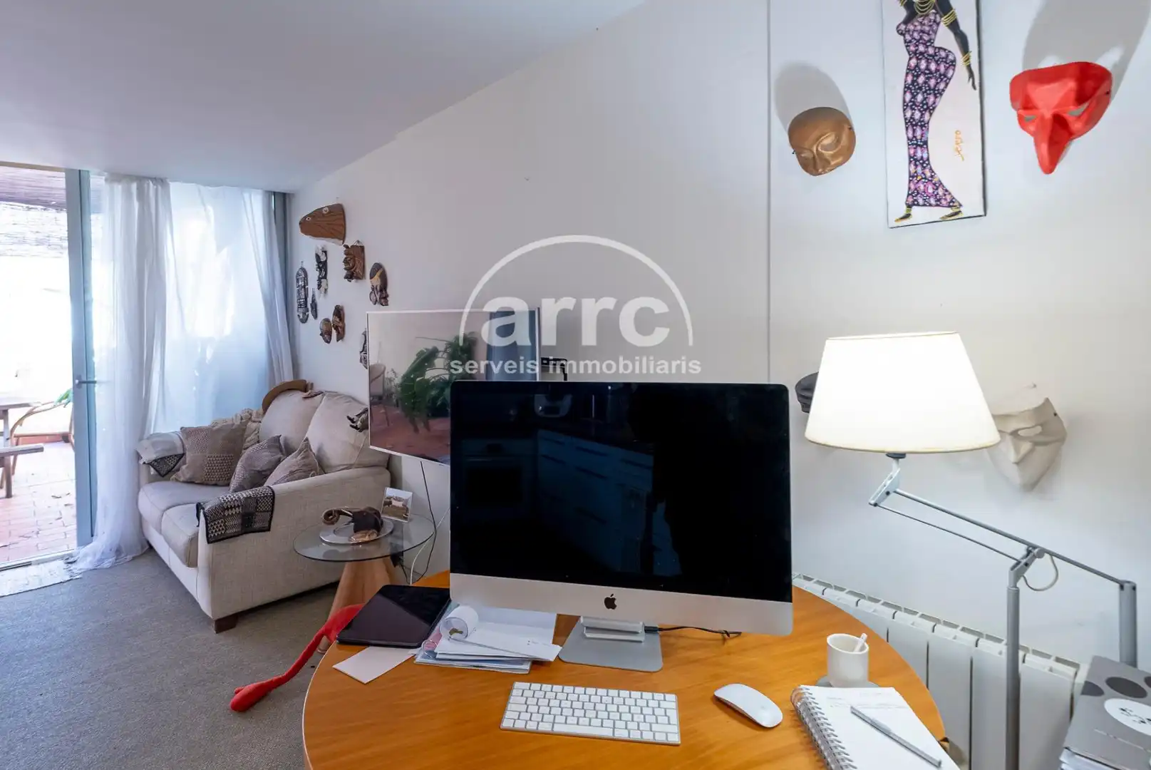 Bedroom of Flat for sale in Mataró  with Heating, Terrace and Balcony