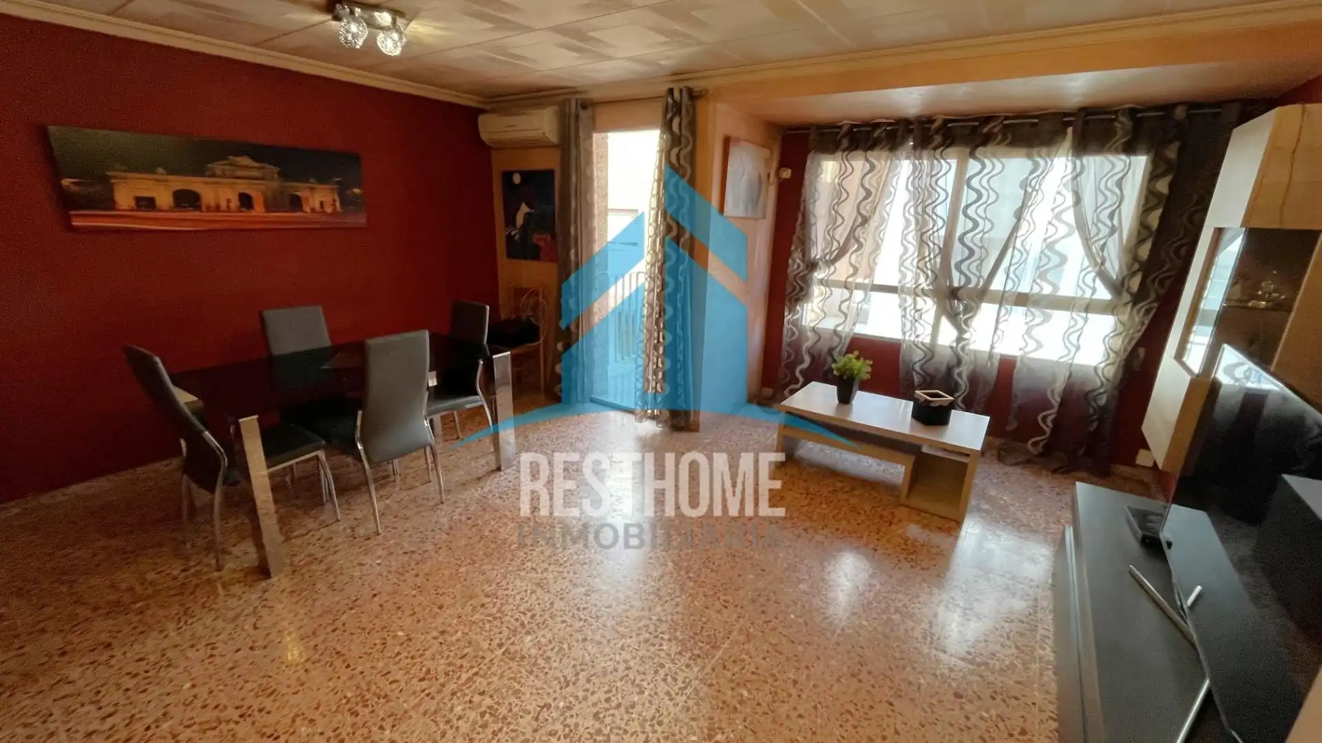 Exterior view of Single-family semi-detached for sale in Sueca  with Air Conditioner, Terrace and Furnished