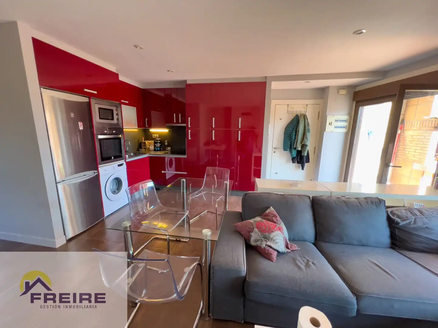 Sala de estar de Apartamento en venta en Marín con Terraza y Trastero