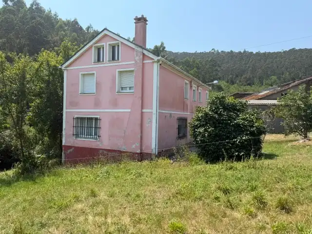 Außenansicht von Country house zum Verkauf in Trabada mit Heizung, Privatgarten und Terrasse