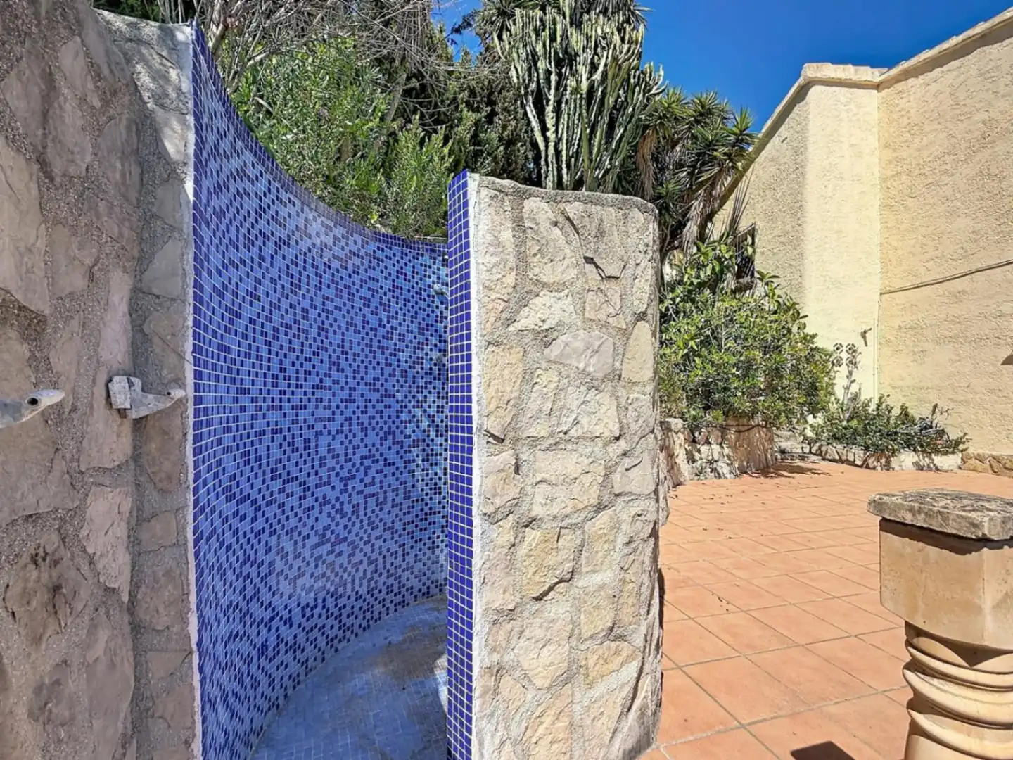 Piscina de Casa o chalet en venta en Benitachell / El Poble Nou de Benitatxell con Aire acondicionado, Calefacción y Jardín privado