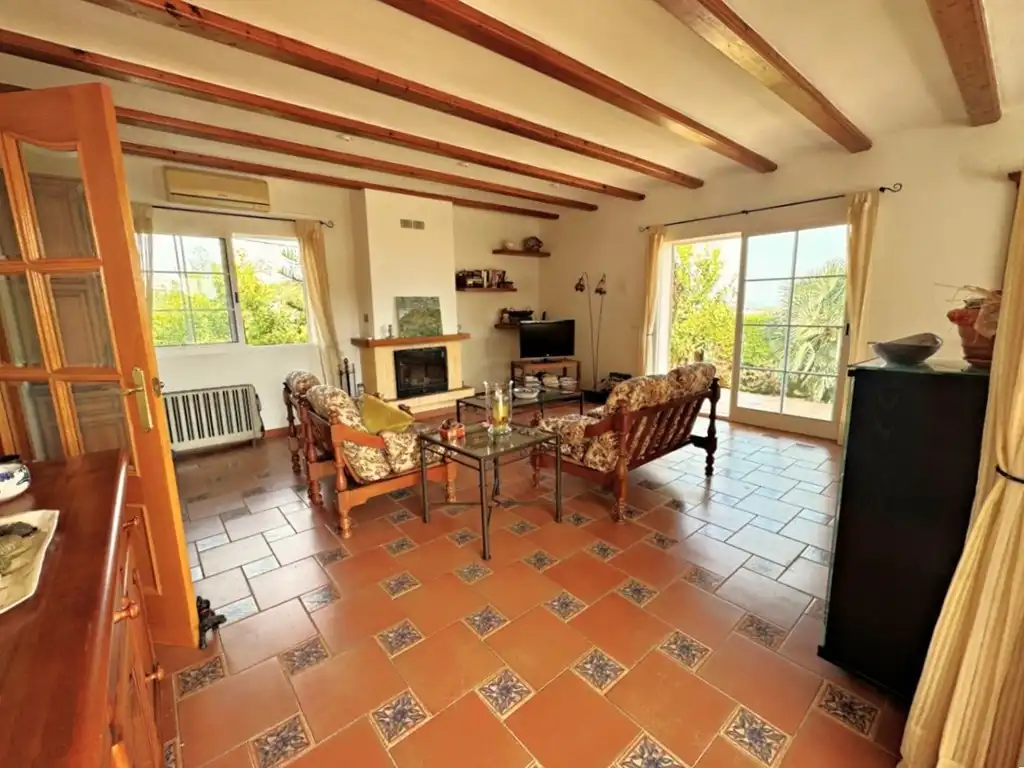 Living room of Houses for sale in Dénia  with Air Conditioner, Private garden and Terrace