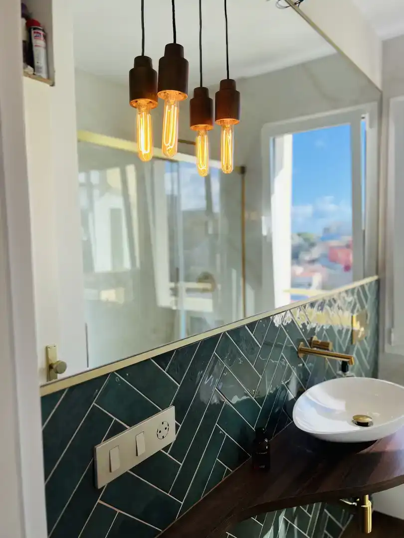 Badezimmer von Wohnung zur Miete in Las Palmas de Gran Canaria mit Balkon