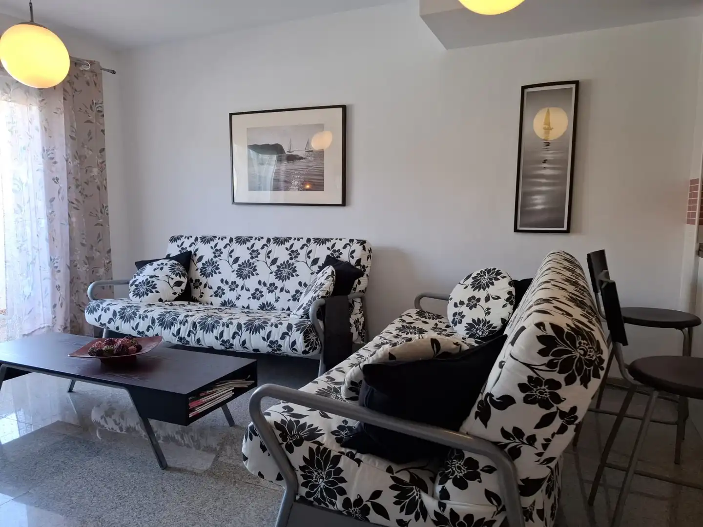 Living room of Flat for sale in Lújar  with Terrace and Furnished