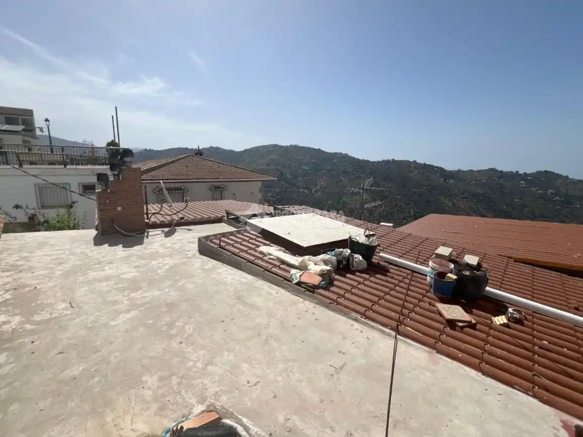 Terraza de Casa adosada en venta en Sayalonga