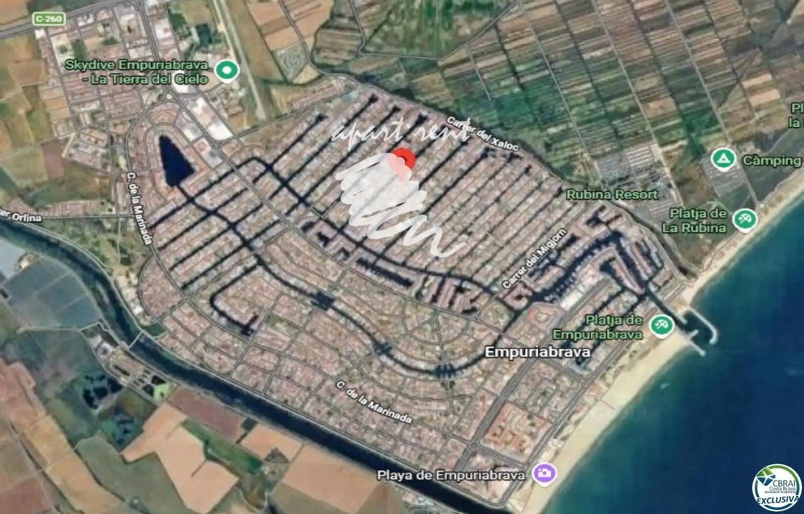 Exterior view of Houses for sale in Empuriabrava  with Air Conditioner, Heating and Terrace